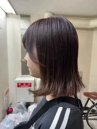 ミディアム 逢坂 智也のヘアスタイル