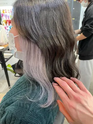 ミディアム カラー メンズ韓国ヘア👹 KAJIのヘアスタイル