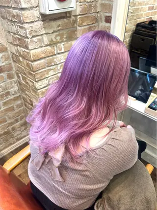 ロング カラー 💙加藤 凪桜💙のヘアスタイル