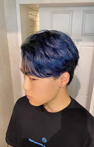 カラー メンズ お洒落カジュアル🍃 まなとのヘアスタイル