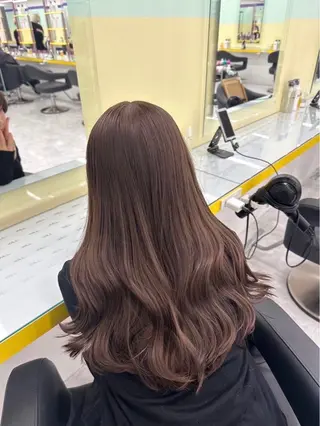 ロング カラー 大人っぽレイヤー/ベ ージュ🪄yuunaのヘアスタイル