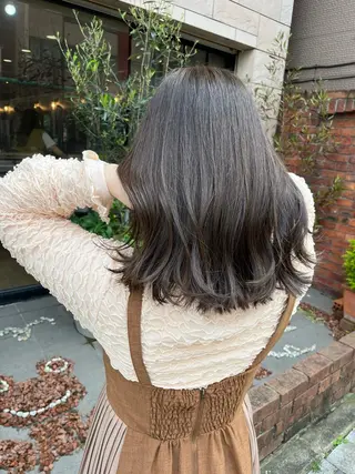 ミディアム カラー SHIAN 八王子👼鬼塚さやかのヘアスタイル