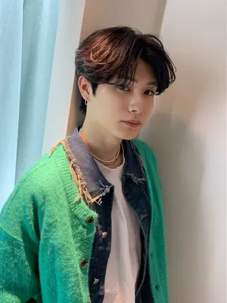 メンズ 🌱大森柚紀🐇 うる艶髪🫧のヘアスタイル