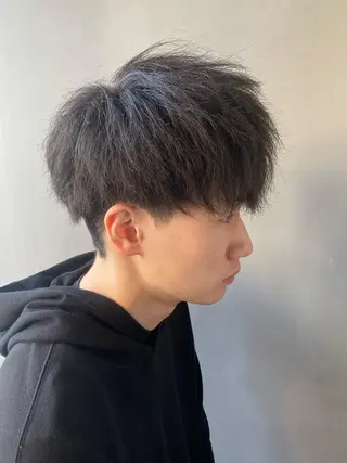 ショート カラー メンズ 寳泉 章弘のヘアスタイル