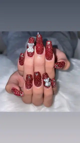 ネイル ハイビスカス ネイルサロンのネイルデザイン