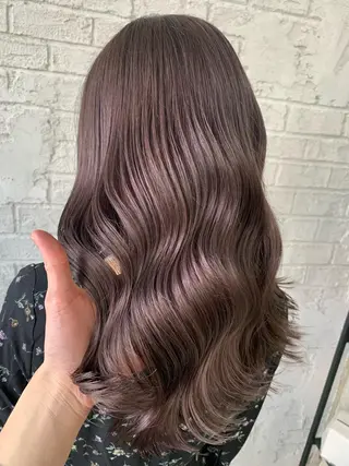 セミロング 🇺🇸ハイライト特 化美容師🇺🇸漆沢のヘアスタイル