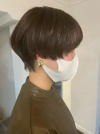 ショート カラー ヘアアレンジ 眠れるヘッドスパ✨ chacoのヘアスタイル