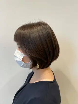ショート 🥀似合わせ🥀 柔らかカラー・タイトのヘアスタイル