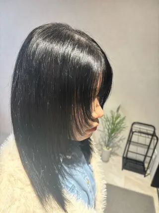 ミディアム カラー .sayo/ 心斎橋のヘアスタイル