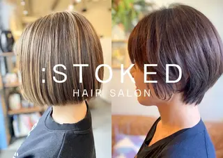 ショート 相澤 優色☆ 透明感カラー/マツパのマツエク・マツパデザイン