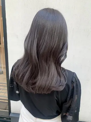 セミロング カラー ヘアアレンジ yuka .のヘアスタイル