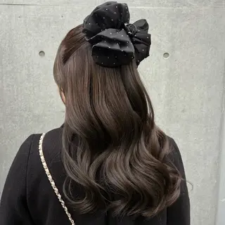 ロング カラー トレンドカラー🥣／ ヘアアレンジ✩.*˚のヘアスタイル