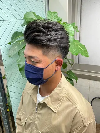 メンズ 渋谷/フェード/ 國分 翔のヘアスタイル
