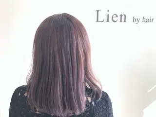 ミディアム カラー 宮崎 睦のヘアスタイル