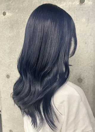 ロング カラー にった みずきのヘアスタイル