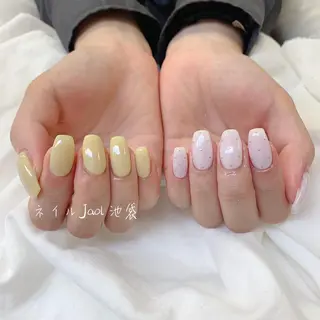 セミロング ネイルJaol 池袋のネイルデザイン