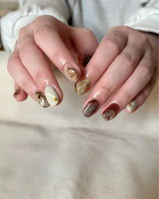 ネイル Trico Antique所属・岩本 杏のネイルデザイン