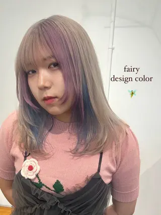 セミロング Terve. 水野 菜々香のヘアスタイル
