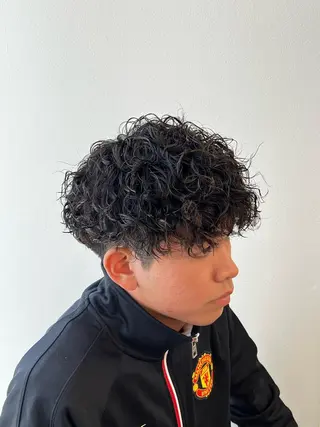 ショート パーマ メンズ ✂︎メンズパーマ✂︎ 伊藤秀真のヘアスタイル