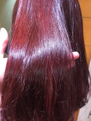 ロング 加藤 綾華のヘアスタイル