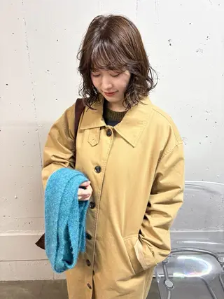 ショート カラー ハイトーン レイヤー🎀meiのヘアスタイル