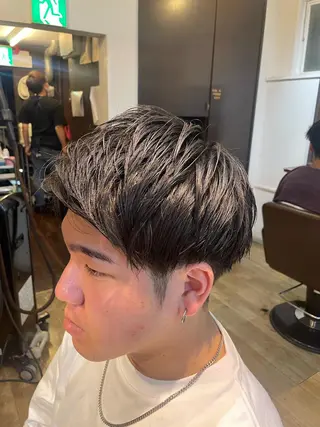 メンズ 加藤 聖也のヘアスタイル