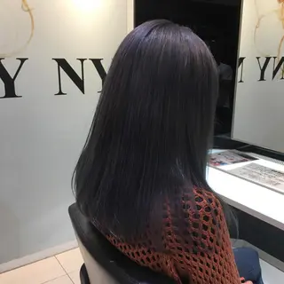 ミディアム 艶髪 森田/嵩士のヘアスタイル