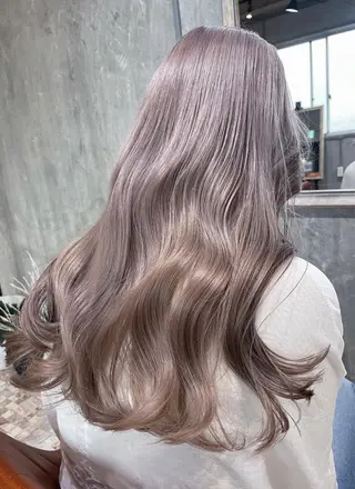 セミロング カラー risako🇰🇷 韓国ヘア/レイヤーのヘアスタイル