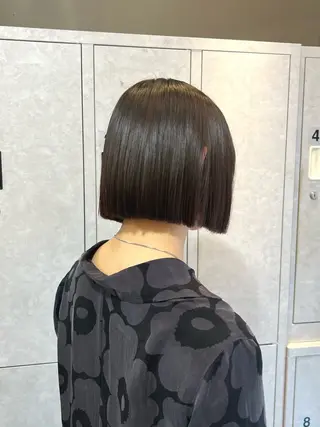 ショート カラー 神戸ボブ✂️ ioe三宮/田 伸佳のヘアスタイル