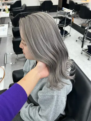 カラー ALEAP himekaのヘアスタイル