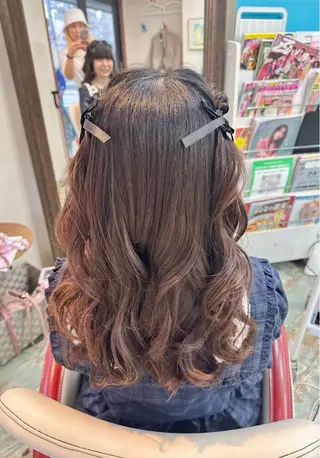 ロング 田牧 みゆきのヘアスタイル