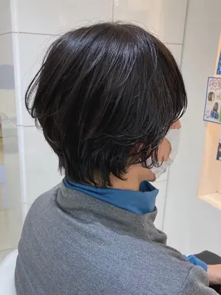 ショート カラー 田中 あかねのヘアスタイル