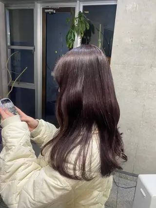 ロング ブリーチカラー🎀 LiLi🫧のヘアスタイル