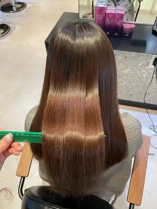 オリーブカラー🫒/ ハッシュカット/みゆのヘアスタイル