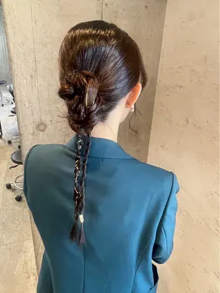 ロング ヘアアレンジ 美髪× ヘアセット✨Araiのヘアスタイル