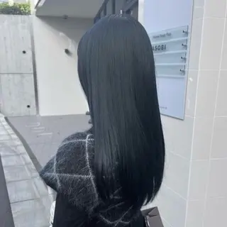 セミロング 💖ダブルカラー/ ケアカラー/レナ💖のヘアスタイル
