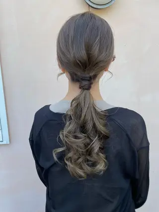 ロング yui .のヘアスタイル