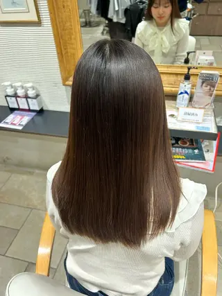 パーマ 土佐 彩純のヘアスタイル