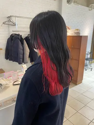 ロング カラー 🌟デザインカラー 🌟コノミ🌟のヘアスタイル
