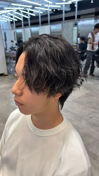 パーマ メンズ 高橋 晴のヘアスタイル