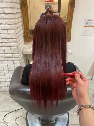 セミロング カラー メンズ 暖色/艶髪/ 透明感カラー/なおとのヘアスタイル