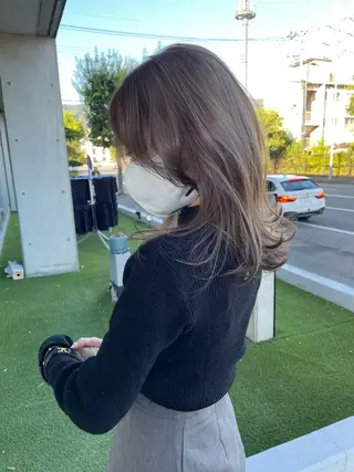 カラー 山田隆成/韓国カット バレ、ハイライト得意のヘアスタイル