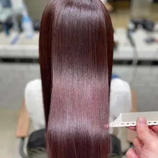 セミロング カラー ボブ　ショート 特化 迫田紘史のヘアスタイル
