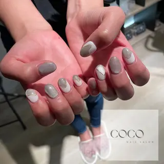 ネイル NAIL SALON / 耳ツボ HBLのネイルデザイン