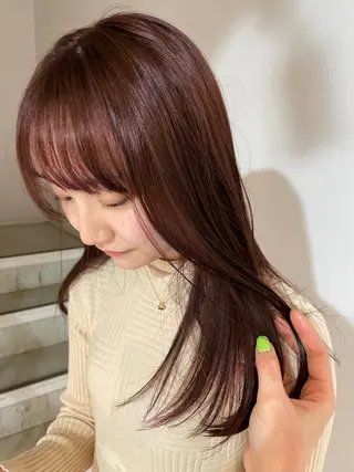 カラー mika /似合わせカット🟡のヘアスタイル