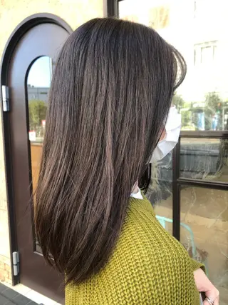 セミロング メンズパーマ、カラー 大募集村上莉奈のヘアスタイル