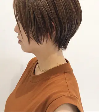 ショート カラー ニュアンスヘア☆樋口 希世☆のヘアスタイル