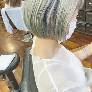 ミディアム カラー 小木曽智美 /ボブ/ショートのヘアスタイル