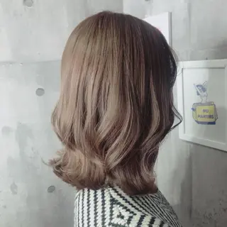 ミディアム カラー 髪質改善💓艶髪💓 暖色💗加藤あゆみのヘアスタイル