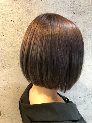 ミディアム カラー 久保 敏之のヘアスタイル